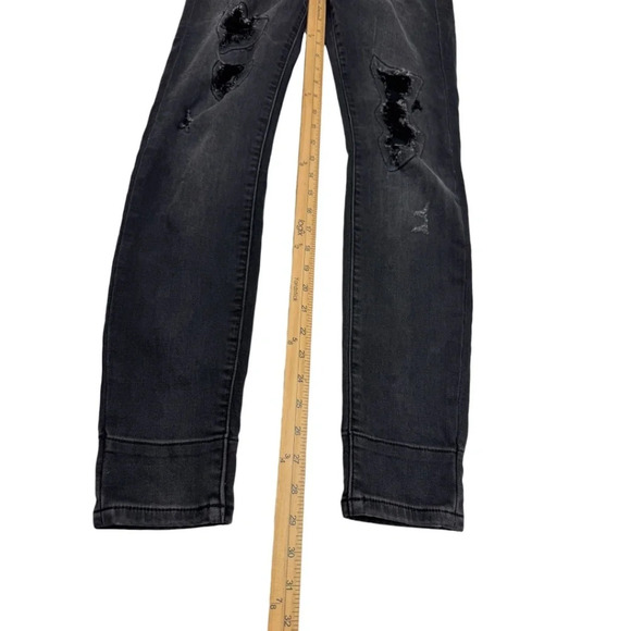 Judy Blue Skinny Fit Distressed Denim Jean - Picture 10 of 13